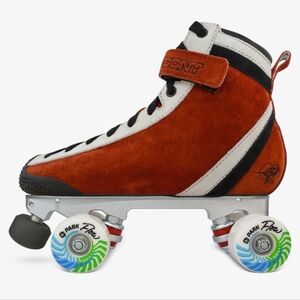 Bont Red Roller Skates Parkstar DERBY outdoor Metal Size 5